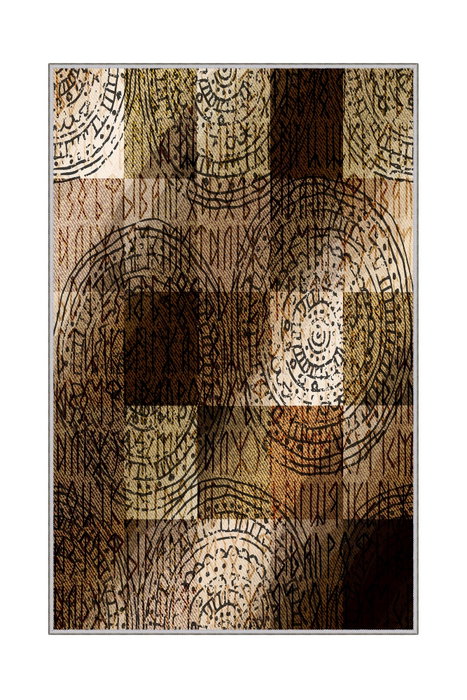 Conceptum Alfombra de Pasillo Hmnt76 Multicolor 80 x 200 cm